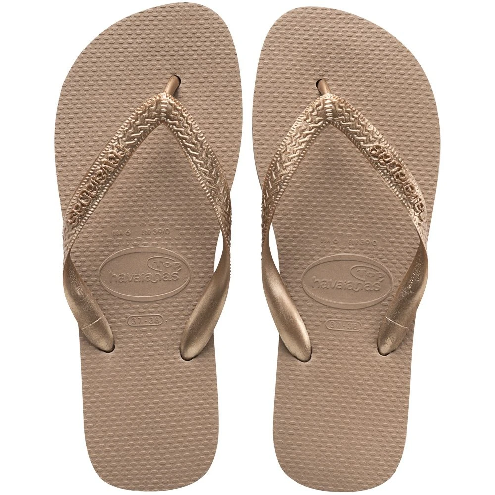 Havaianas Slim Tiras In Rose Gold 1 Havaianas Slim Tiras In Rose Gold