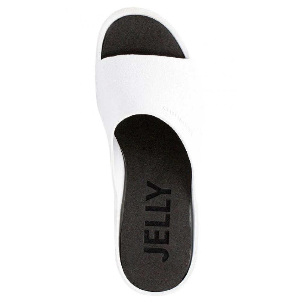 Lemon Jelly Women's Sunny Platform Slides In Pearl Metal 4 Lemon Jelly Women's Sunny Platform Slides In Pearl Metal - Image 4