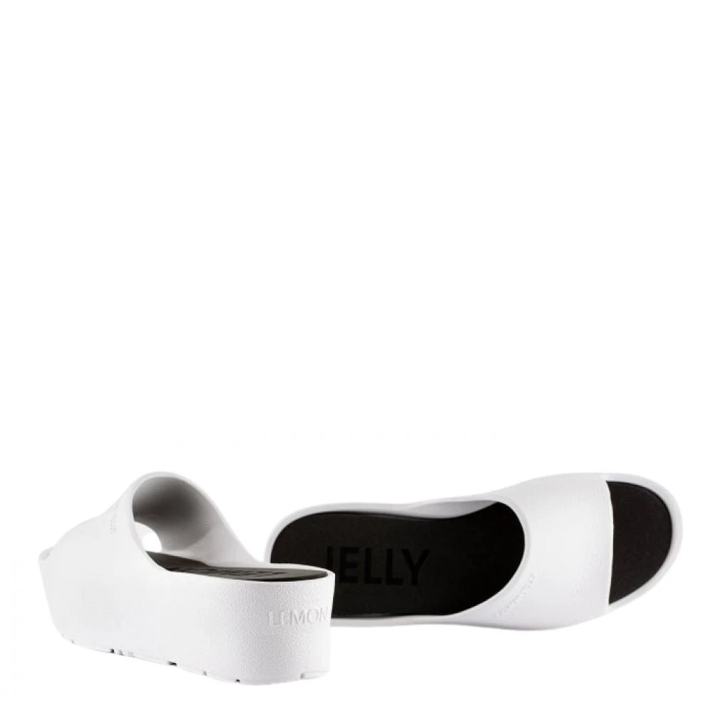 Lemon Jelly Women's Sunny Platform Slides In Pearl Metal 5 Lemon Jelly Women's Sunny Platform Slides In Pearl Metal - Image 5