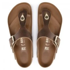 Birkenstock Women's Gizeh Big Buckle Leather In Cognac 8 Birkenstock Women's Gizeh Big Buckle Leather In Cognac -Birkenstock Shop 1018785 top 1100x