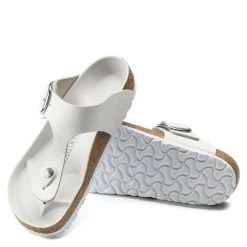 Birkenstock Women's Big Buckle Gizeh Leather In White 6 Birkenstock Women's Big Buckle Gizeh Leather In White -Birkenstock Shop 1018885 3 1100x