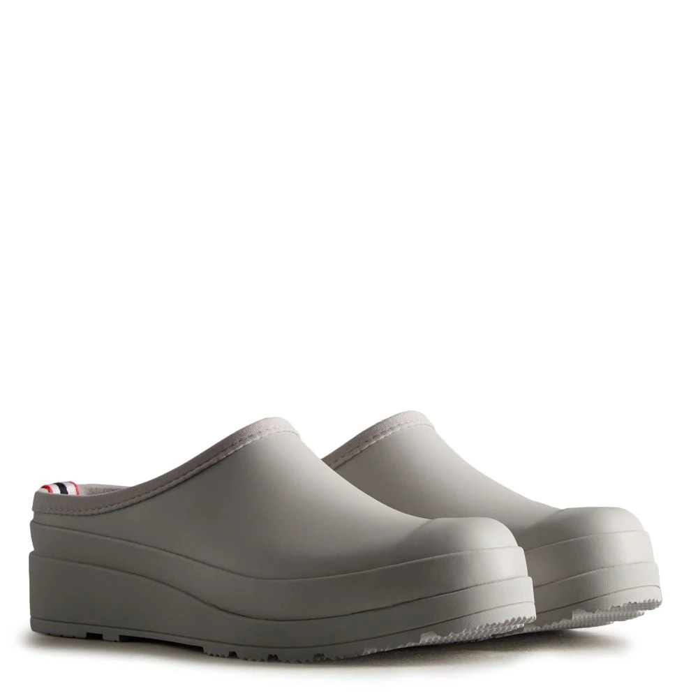 Hunter Women's Play Clogs In Zinc Grey 2 Hunter Women's Play Clogs In Zinc Grey - Image 2