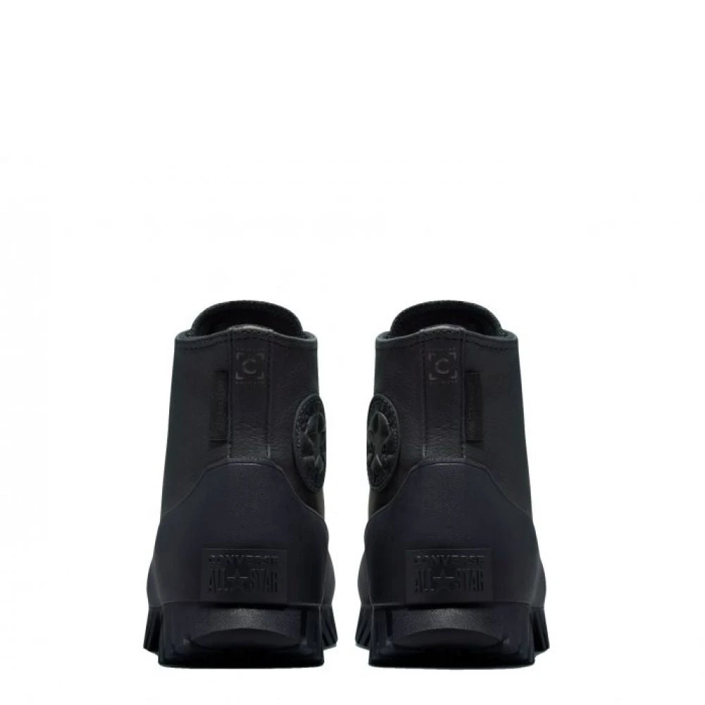 Converse Women's Chuck Taylor All Star Lugged Winter 2.0 Hi In Black/Black/Bold Mandarin 6 Converse Women's Chuck Taylor All Star Lugged Winter 2.0 Hi In Black/Black/Bold Mandarin - Image 6