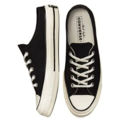 Converse Chuck 70 Mule Recycled Canvas In Black/Black/Egret 5 Converse Chuck 70 Mule Recycled Canvas In Black/Black/Egret -Birkenstock Shop 172591c 3 1100x