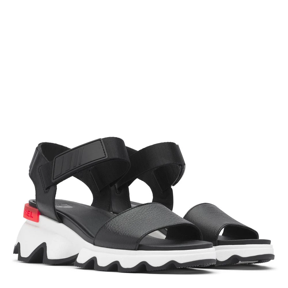 Sorel Women's Kinetic Sandal In Black 2 Sorel Women's Kinetic Sandal In Black - Image 2