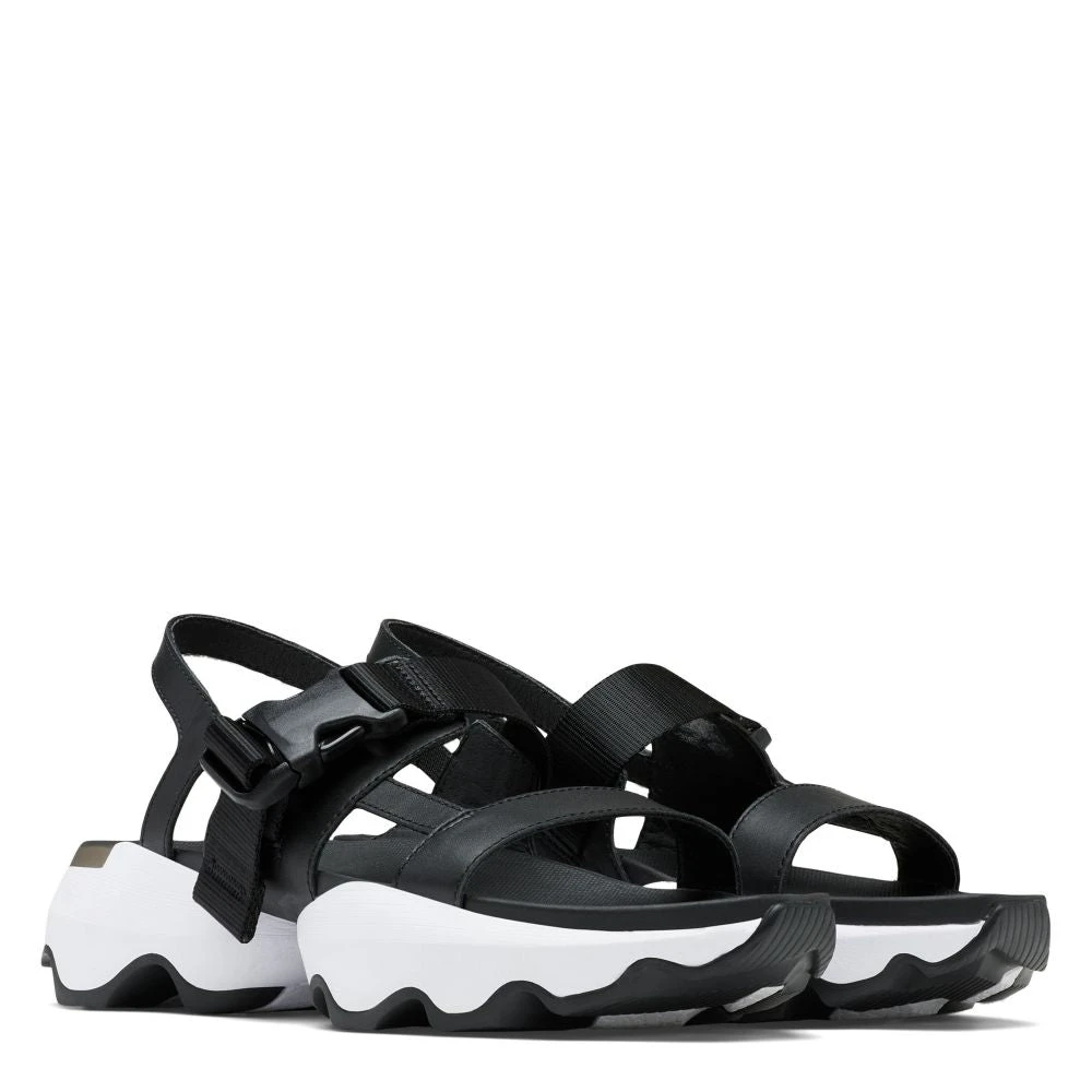 Sorel Women's Kinetic Impact Sling In Black/White 2 Sorel Women's Kinetic Impact Sling In Black/White - Image 2