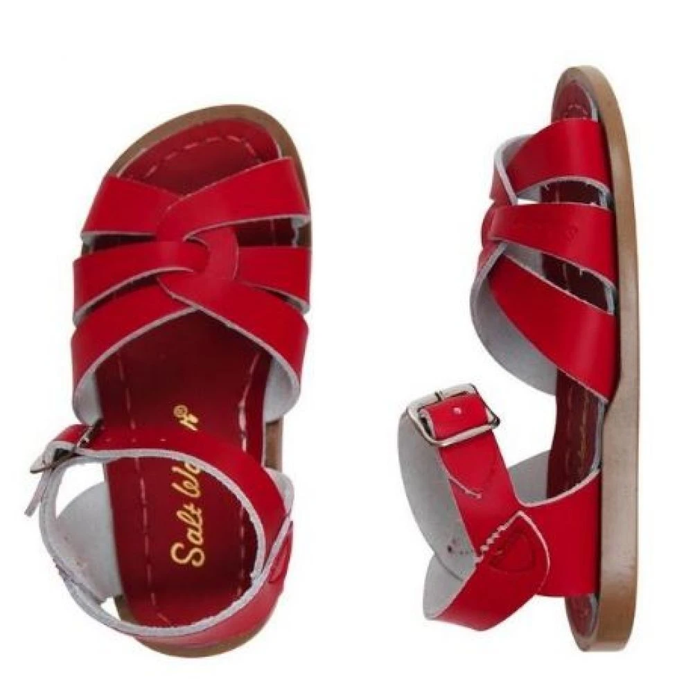 Salt Water Women's Original Sandal In Red 1 Salt Water Women's Original Sandal In Red