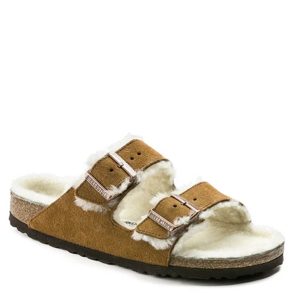 Birkenstock Arizona Shearling In Mink (Narrow Width) 2 Birkenstock Arizona Shearling In Mink (Narrow Width) - Image 2