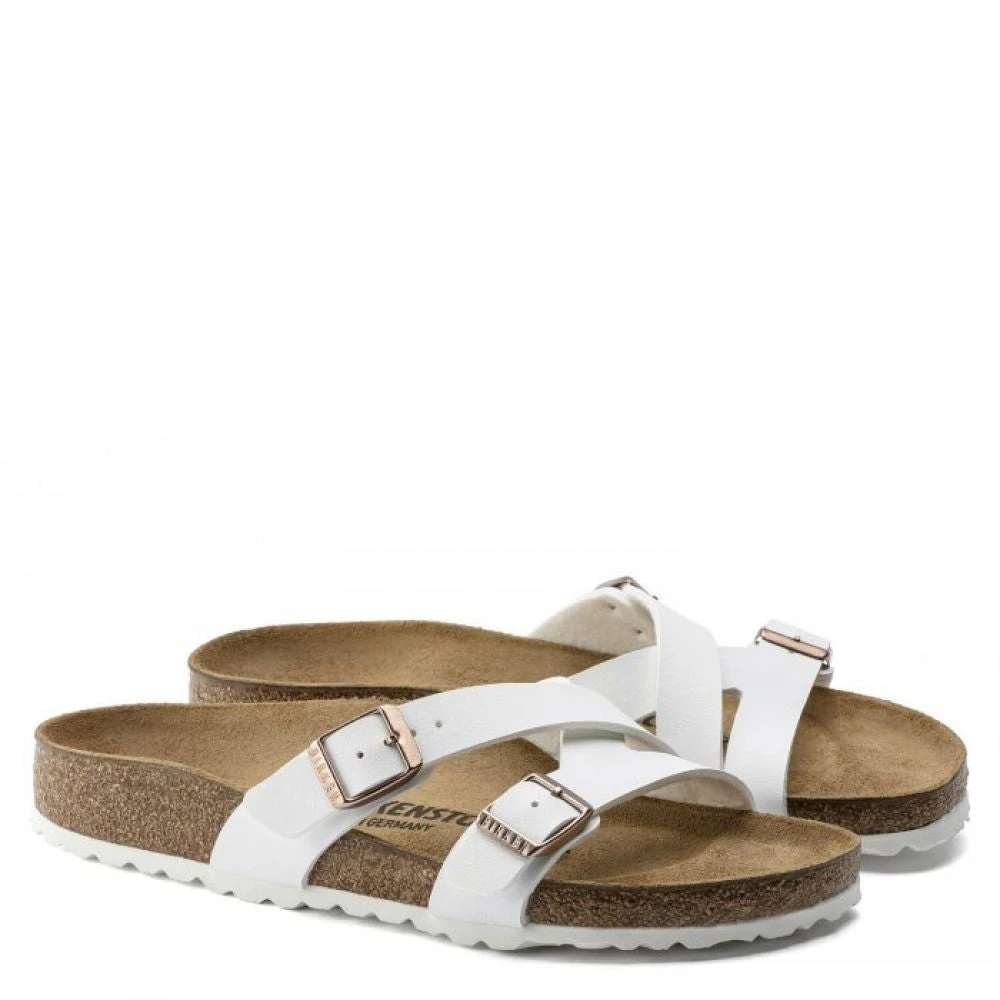 Birkenstock Yao Birko-Flor In White (Narrow Width) 2 Birkenstock Yao Birko-Flor In White (Narrow Width) - Image 2