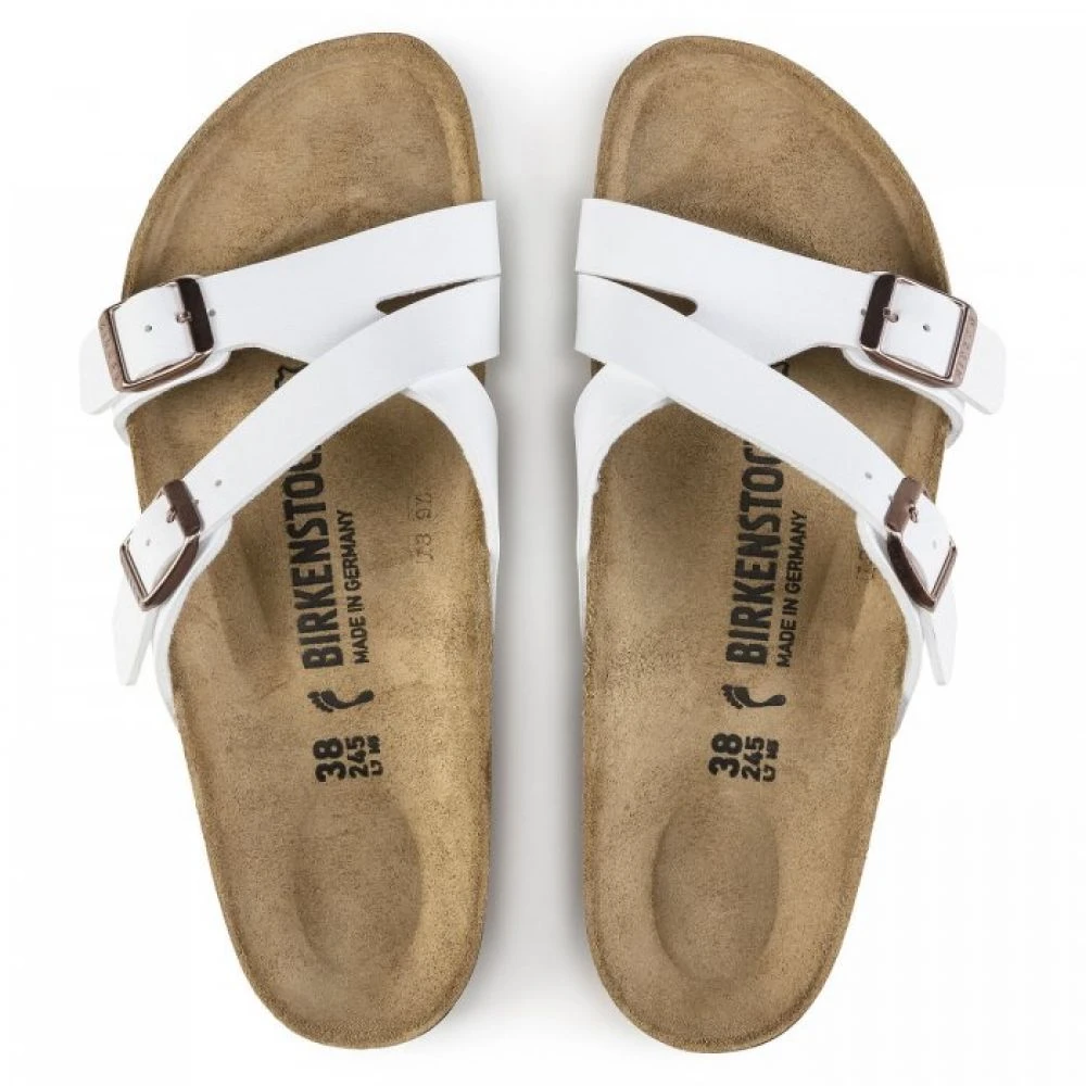 Birkenstock Yao Birko-Flor In White (Narrow Width) 3 Birkenstock Yao Birko-Flor In White (Narrow Width) - Image 3
