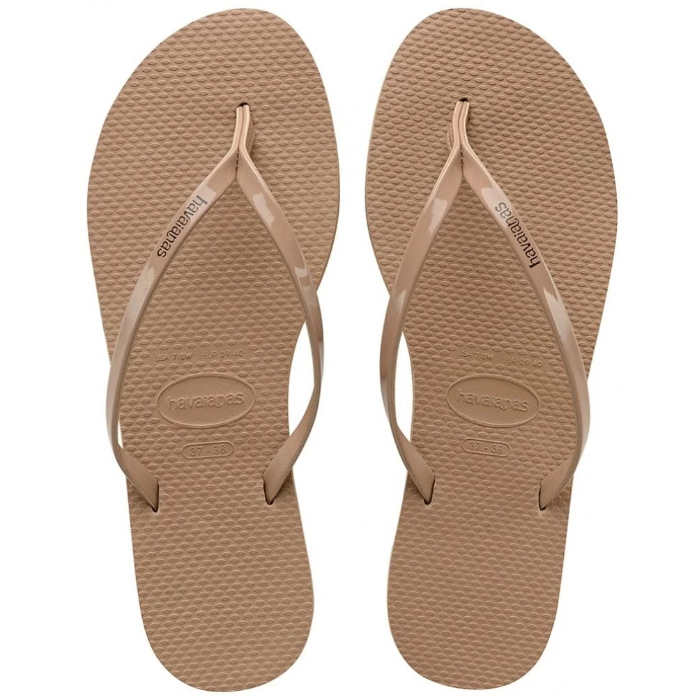 Havaianas Women's You Metallic Flip Flop RG In Rose Gold 1 Havaianas Women's You Metallic Flip Flop RG In Rose Gold