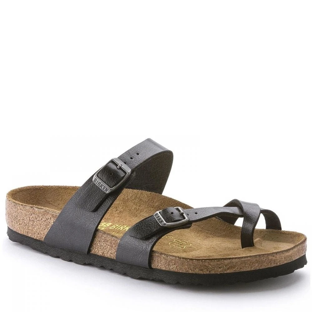 Birkenstock Mayari Birko-Flor Graceful In Licorice 2 Birkenstock Mayari Birko-Flor Graceful In Licorice - Image 2