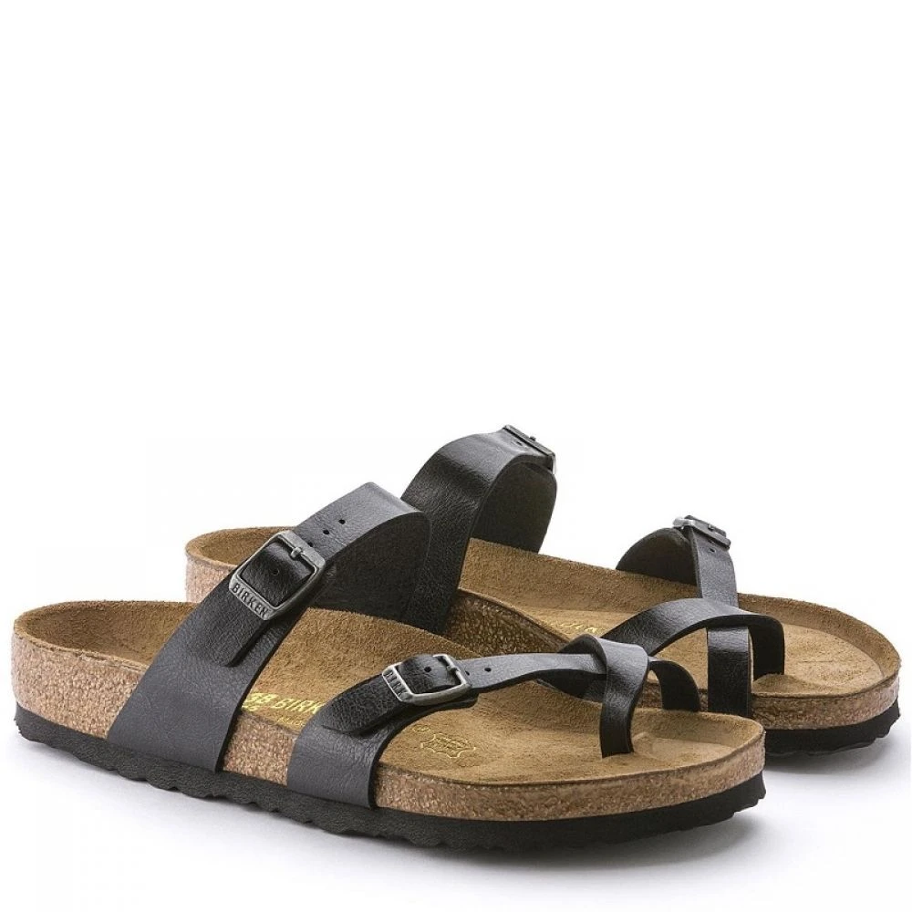 Birkenstock Mayari Birko-Flor Graceful In Licorice 3 Birkenstock Mayari Birko-Flor Graceful In Licorice - Image 3