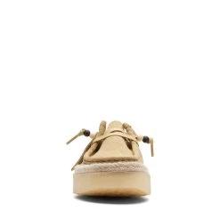 Clarks Women's WallabeeCup Lo In Maple Suede -Birkenstock Shop 26164431 1330 3 1100x