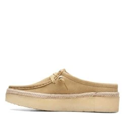 Clarks Women's WallabeeCup Lo In Maple Suede -Birkenstock Shop 26164431 1330 4 1100x