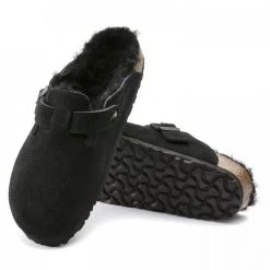 Birkenstock Boston Shearling Suede Leather In Black (Narrow Width) 9 Birkenstock Boston Shearling Suede Leather In Black (Narrow Width) -Birkenstock Shop 2 5 259883 sole ce1e0396 86ed 4d77 b427 f6dc4e12858f 1100x