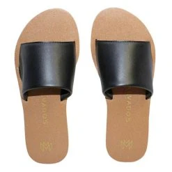 Malvados Women's Ellie Sandal In Noir