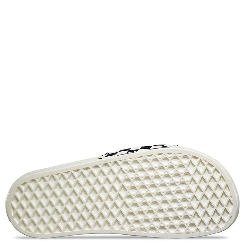 Vans Women's Slide-On In Checkerboard White/Black 4 Vans Women's Slide-On In Checkerboard White/Black - Image 4