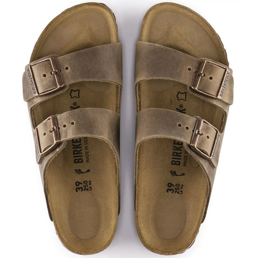 Birkenstock Arizona Oiled Leather In Tobacco Brown 3 Birkenstock Arizona Oiled Leather In Tobacco Brown - Image 3