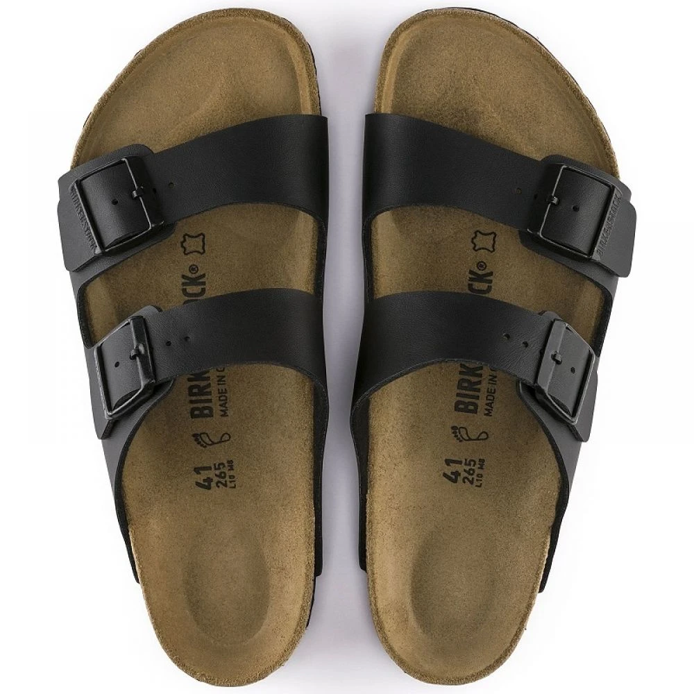 Birkenstock Arizona Birko-Flor In Black (Narrow Width) 4 Birkenstock Arizona Birko-Flor In Black (Narrow Width) - Image 4