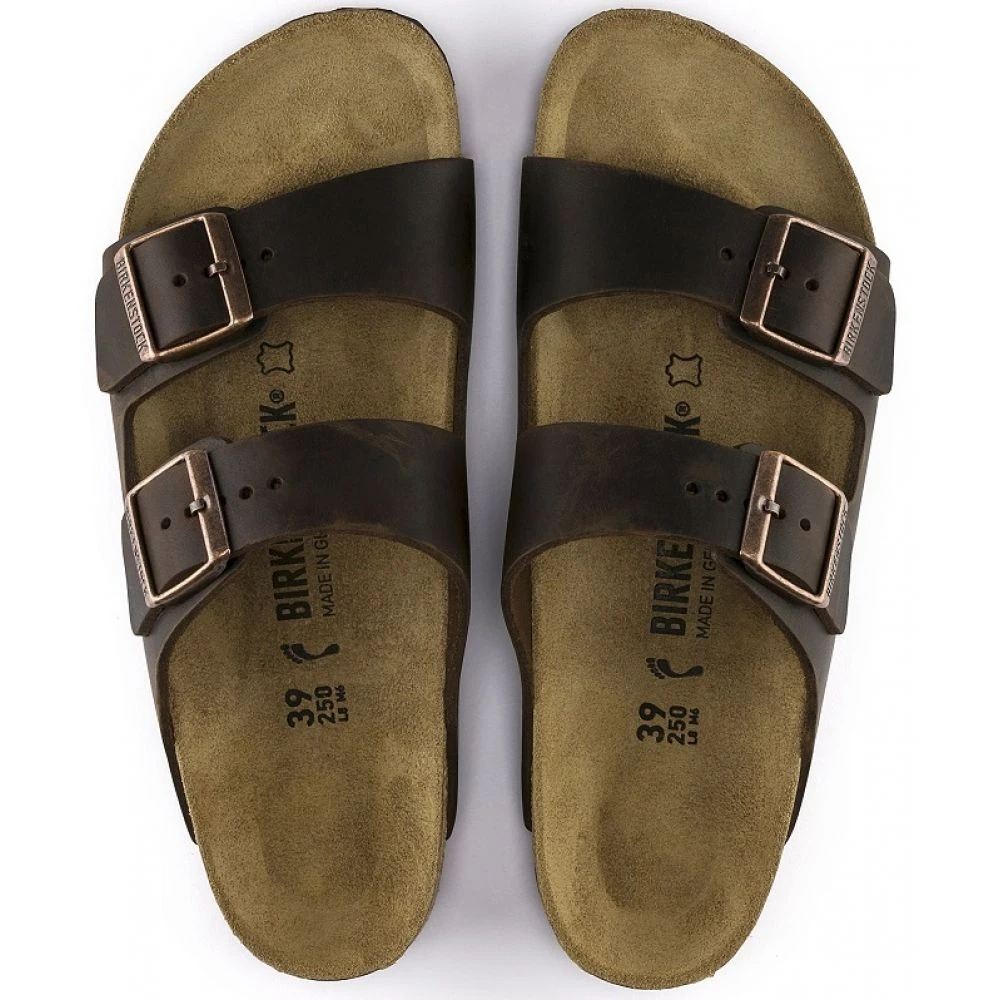 Birkenstock Arizona Oiled Leather In Habana 3 Birkenstock Arizona Oiled Leather In Habana - Image 3
