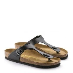Birkenstock Gizeh Birko-Flor Graceful In Licorice 6 Birkenstock Gizeh Birko-Flor Graceful In Licorice -Birkenstock Shop 5 4 541951 pair 2 1100x