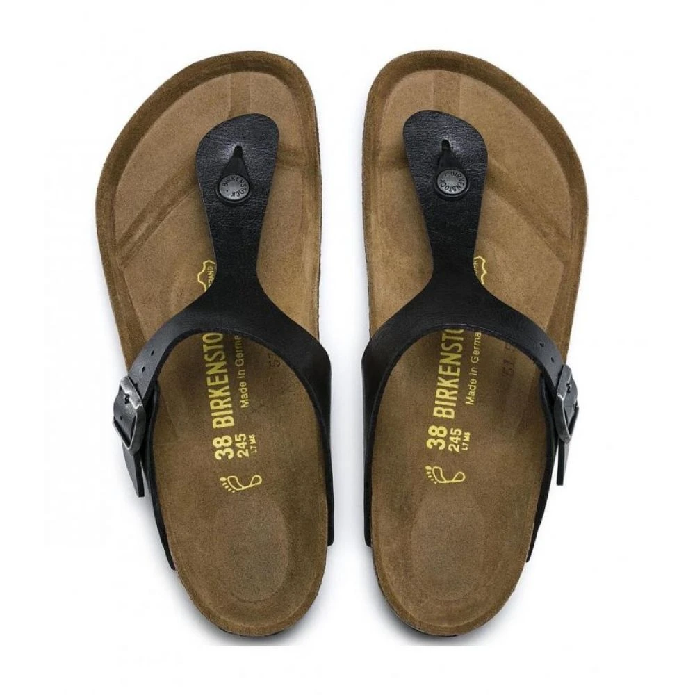 Birkenstock Gizeh Birko-Flor Graceful In Licorice 4 Birkenstock Gizeh Birko-Flor Graceful In Licorice - Image 4