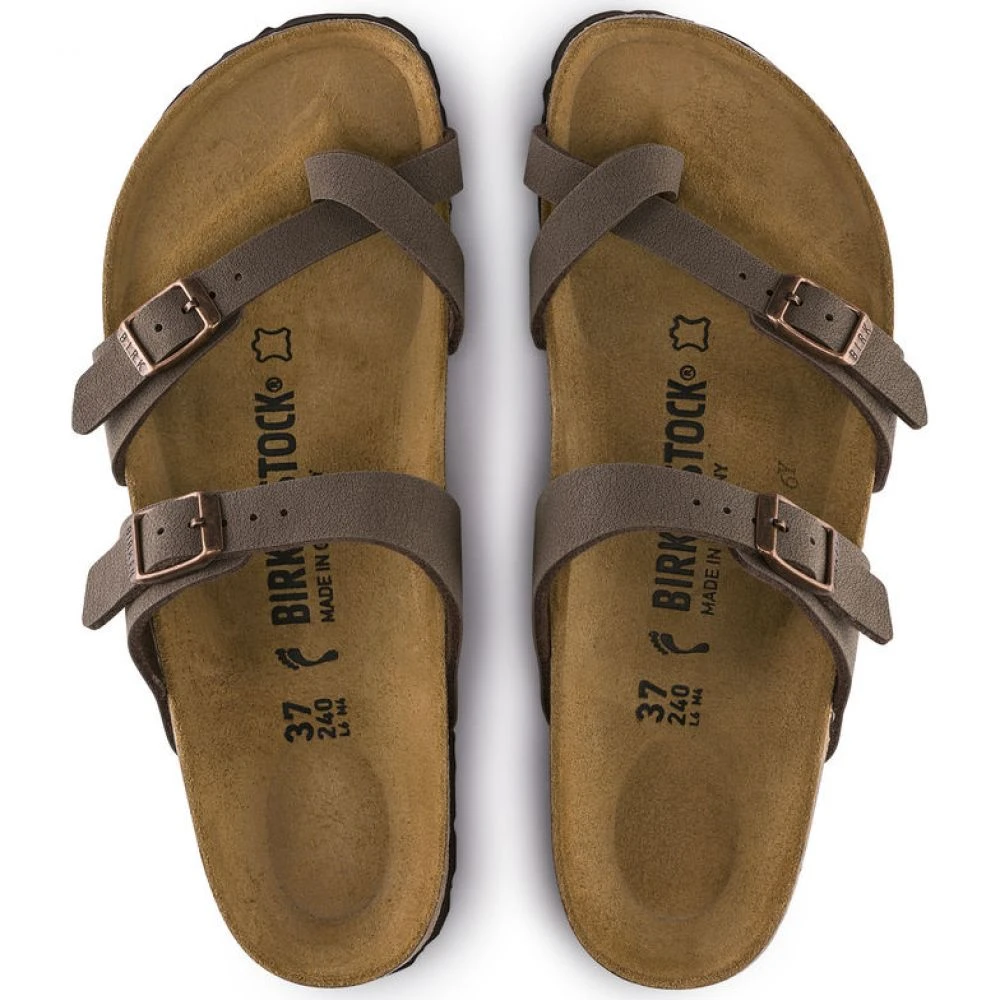 Birkenstock Mayari Birko-Flor Nubuck In Mocha (Narrow Width) 4 Birkenstock Mayari Birko-Flor Nubuck In Mocha (Narrow Width) - Image 4