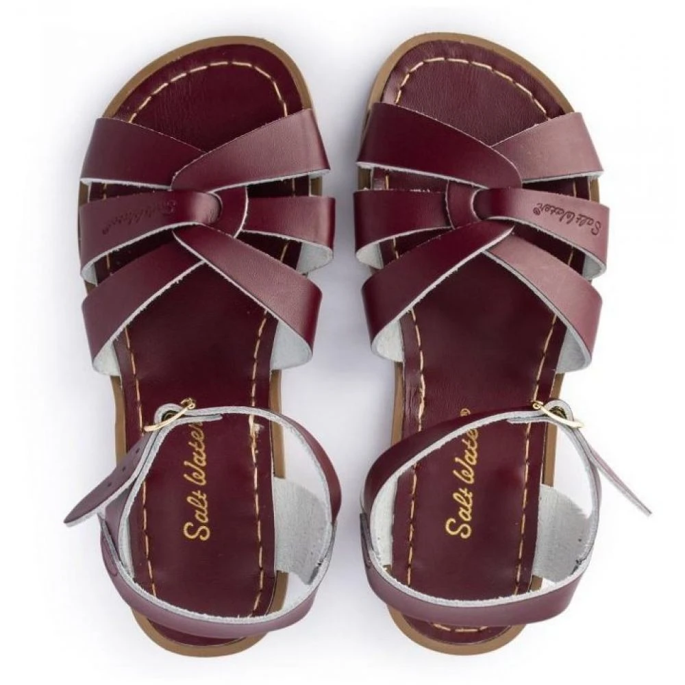 Salt Water Women's Original Sandal In Claret 1 Salt Water Women's Original Sandal In Claret