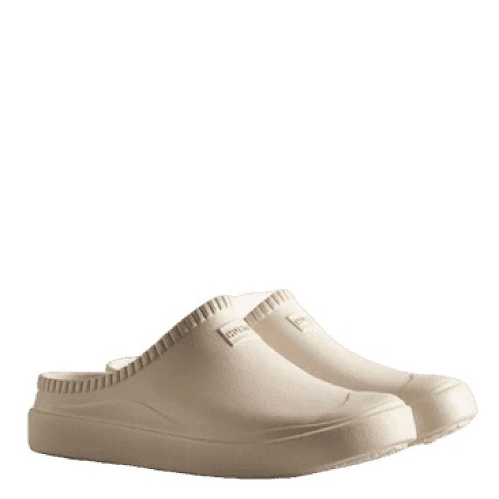 Hunter Women's In/Out Bloom Clogs In Willow White 2 Hunter Women's In/Out Bloom Clogs In Willow White - Image 2