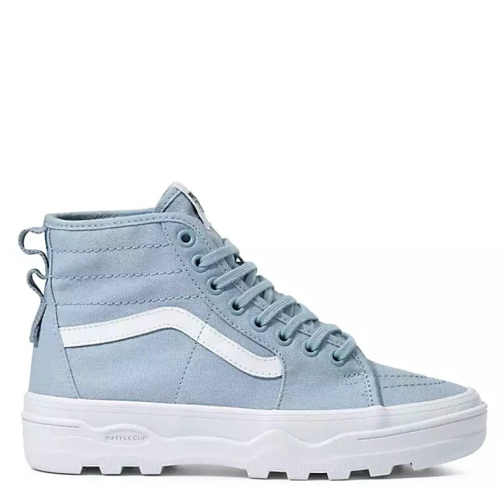 Vans Women's Sentry Sk8-Hi WC In Heavy Canvas Ashley Blue 1 Vans Women's Sentry Sk8-Hi WC In Heavy Canvas Ashley Blue