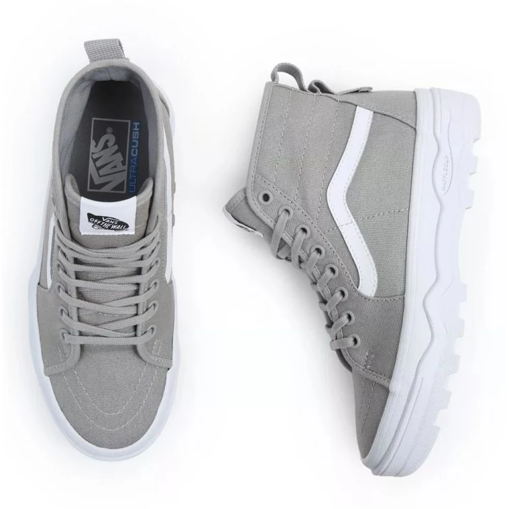 Vans Women's Sentry Sk8-Hi In Heavy Canvas Drizzle 3 Vans Women's Sentry Sk8-Hi In Heavy Canvas Drizzle - Image 3