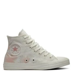 Converse Women's Chuck Taylor All Star Desert Floral High Top In Rust Pink