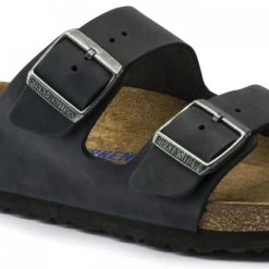 Birkenstock Women's Arizona Oiled Nubuck Leather In Black (Narrow Width) 11 Birkenstock Women's Arizona Oiled Nubuck Leather In Black (Narrow Width) -Birkenstock Shop a r arizona 752483 8 1100x