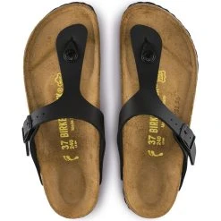 Birkenstock Gizeh Birko-Flor In Black 7 Birkenstock Gizeh Birko-Flor In Black -Birkenstock Shop b i birkenstock gizeh birko flor black 43693 4 1100x