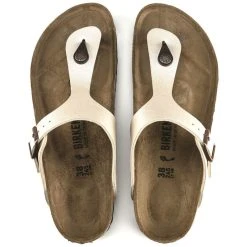 Birkenstock Gizeh Birko-Flor Graceful In Pearl 7 Birkenstock Gizeh Birko-Flor Graceful In Pearl -Birkenstock Shop b i birkenstock gizeh graceful pearl white 943873 4 1100x