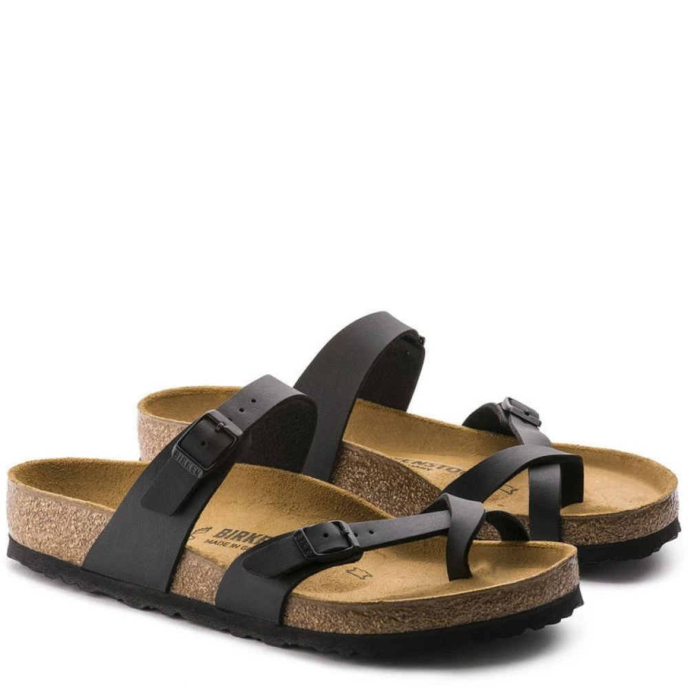 Birkenstock Mayari Birko-Flor In Black 3 Birkenstock Mayari Birko-Flor In Black - Image 3