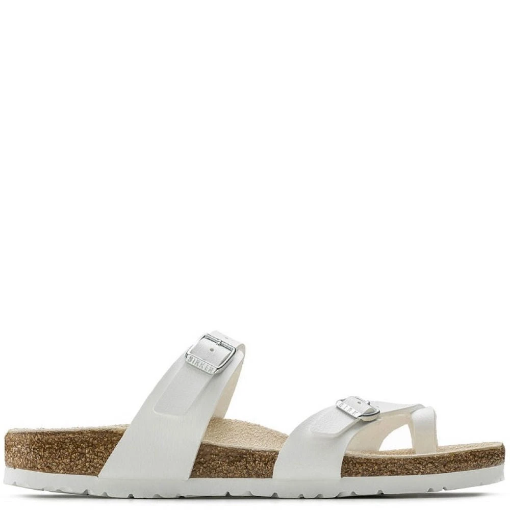 Birkenstock Mayari Birko-Flor In White 1 Birkenstock Mayari Birko-Flor In White