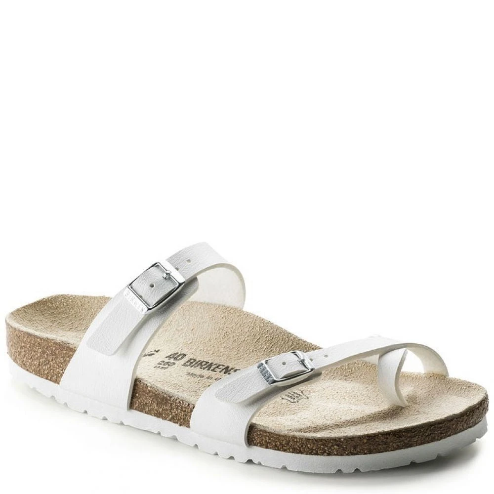 Birkenstock Mayari Birko-Flor In White 2 Birkenstock Mayari Birko-Flor In White - Image 2