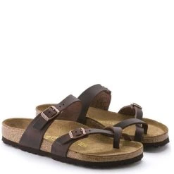 Birkenstock Women's Mayari Oiled Leather In Habana 6 Birkenstock Women's Mayari Oiled Leather In Habana -Birkenstock Shop b i birkenstock mayari oiled leather habana 171321 3 1100x