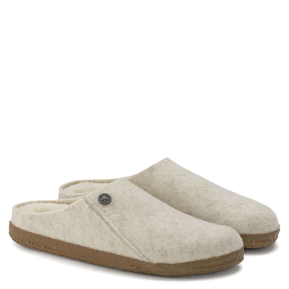 Birkenstock Women's Zermatt Shearling Wool Felt In Ecru (Narrow Width) 2 Birkenstock Women's Zermatt Shearling Wool Felt In Ecru (Narrow Width) - Image 2