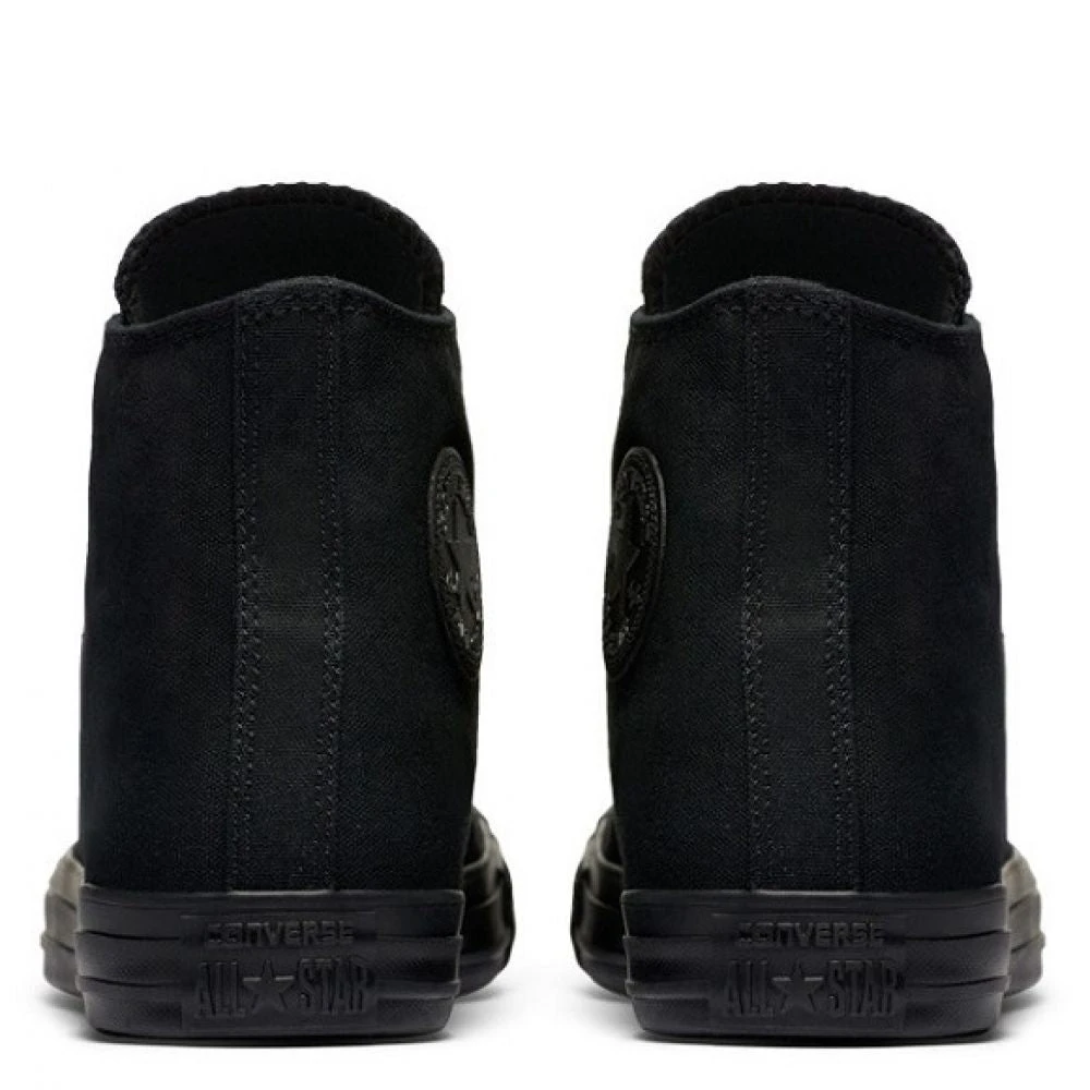 Converse Chuck Taylor All Star Mono Canvas High Top In Black Monochrome 5 Converse Chuck Taylor All Star Mono Canvas High Top In Black Monochrome - Image 5