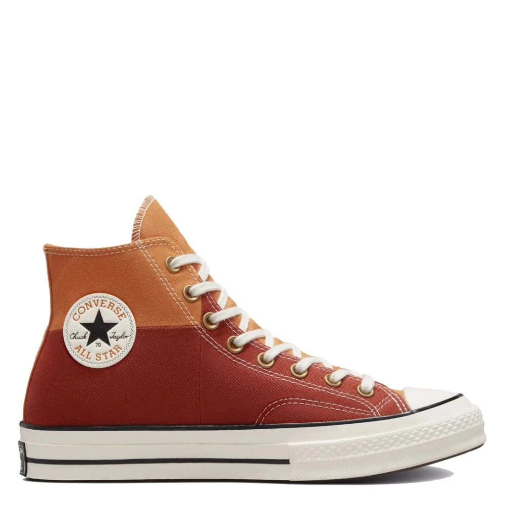 Converse Chuck 70 Colourblocked In Monarch/Rugged Orange/Egret 1 Converse Chuck 70 Colourblocked In Monarch/Rugged Orange/Egret