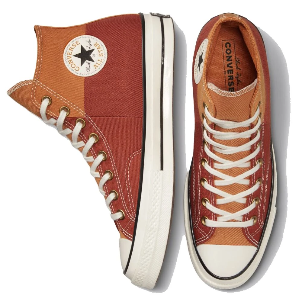 Converse Chuck 70 Colourblocked In Monarch/Rugged Orange/Egret 3 Converse Chuck 70 Colourblocked In Monarch/Rugged Orange/Egret - Image 3