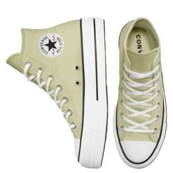 Converse Women's Chuck Taylor All Star Lift Platform Hi In Olive Aura/White/Black 5 Converse Women's Chuck Taylor All Star Lift Platform Hi In Olive Aura/White/Black -Birkenstock Shop cn a03386c 3569 3 1100x