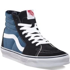 Vans SK8-Hi In Navy/White 6 Vans SK8-Hi In Navy/White -Birkenstock Shop d d 2 1 1100x