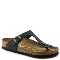 Birkenstock Women's Gizeh Oiled Leather In Black 10 Birkenstock Women's Gizeh Oiled Leather In Black -Birkenstock Shop g i gizeh 845251 1 1100x
