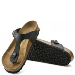 Birkenstock Women's Gizeh Oiled Leather In Black 9 Birkenstock Women's Gizeh Oiled Leather In Black -Birkenstock Shop g i gizeh 845251 2 1100x