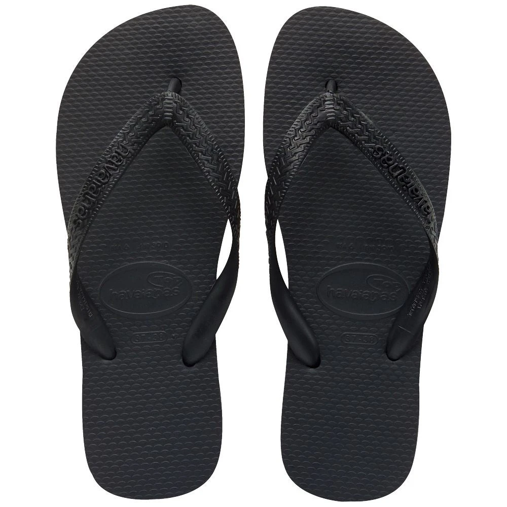 Havaianas Women's Top Flip Flop In Black 1 Havaianas Women's Top Flip Flop In Black