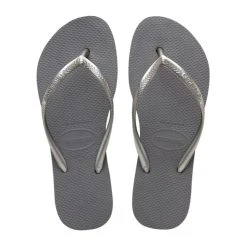 Havaianas Women's Slim Flatform Flip Flop In Steel Grey